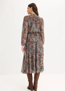 Robe en mousseline à imprimé paisley