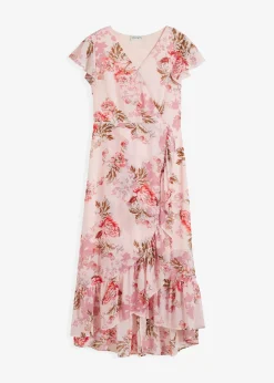 Robe en mousseline à volants