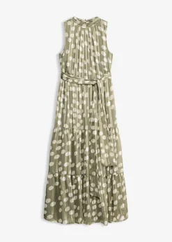 Robe en mousseline avec fil brillant