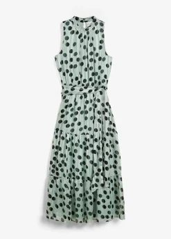 Robe en mousseline avec fil brillant