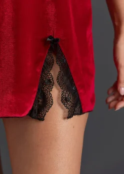 Robe en velours