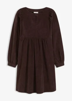Robe en velours côtelé