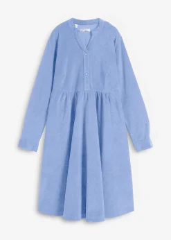 Robe en velours de coton côtelé