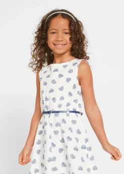 Robe fille, boléro, ceinture (ens. 3 pces)