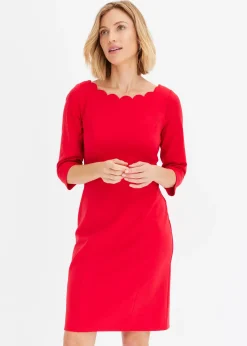 Robe fourreau en jersey milano