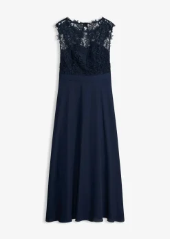 Robe longue avec dentelle