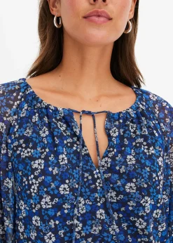 Robe longue en mesh