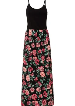 Robe longue en viscose