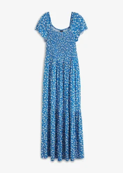 Robe longue en viscose extensible