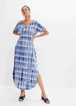 Robe longue en viscose fluide