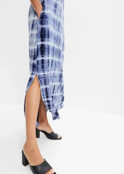 Robe longue en viscose fluide