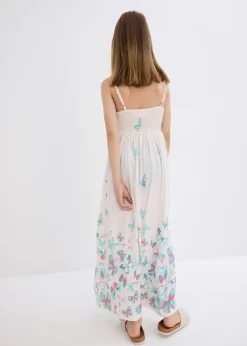 Robe longue en viscose fluide