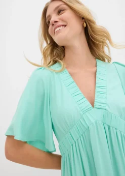 Robe longue en viscose fluide