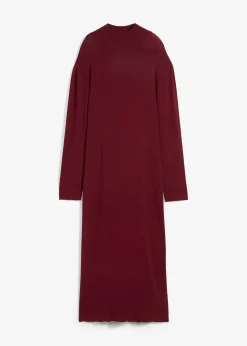 Robe longue et fluide en fine maille