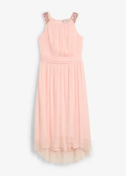 Robe longue ornée de sequins