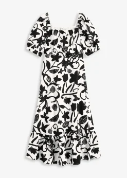 Robe midi 100% coton