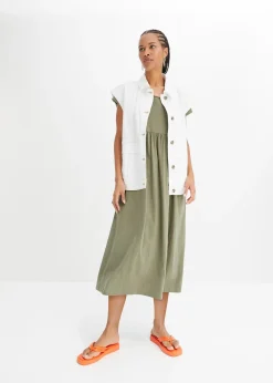 Robe midi 100% coton
