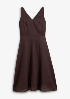 Robe midi 100% lin