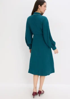 Robe midi avec perles