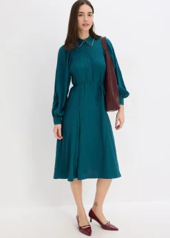 Robe midi avec perles