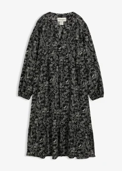 Robe midi en coton