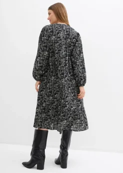 Robe midi en coton