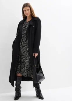 Robe midi en coton