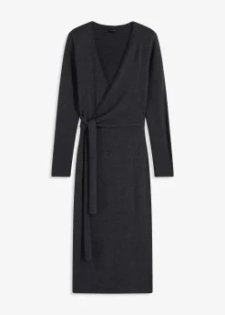 Robe midi en maille