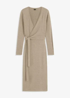 Robe midi en maille