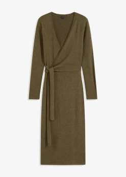 Robe midi en maille