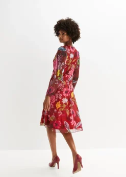 Robe midi en mesh