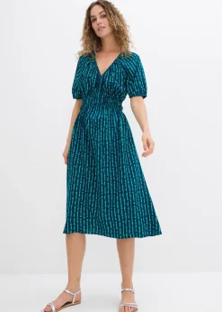 Robe midi en viscose douce