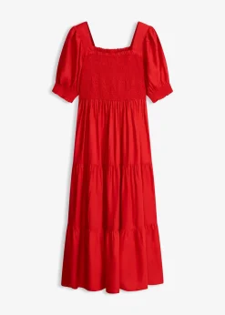 Robe midi imprimée