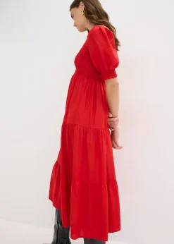 Robe midi imprimée