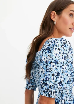 Robe midi imprimée