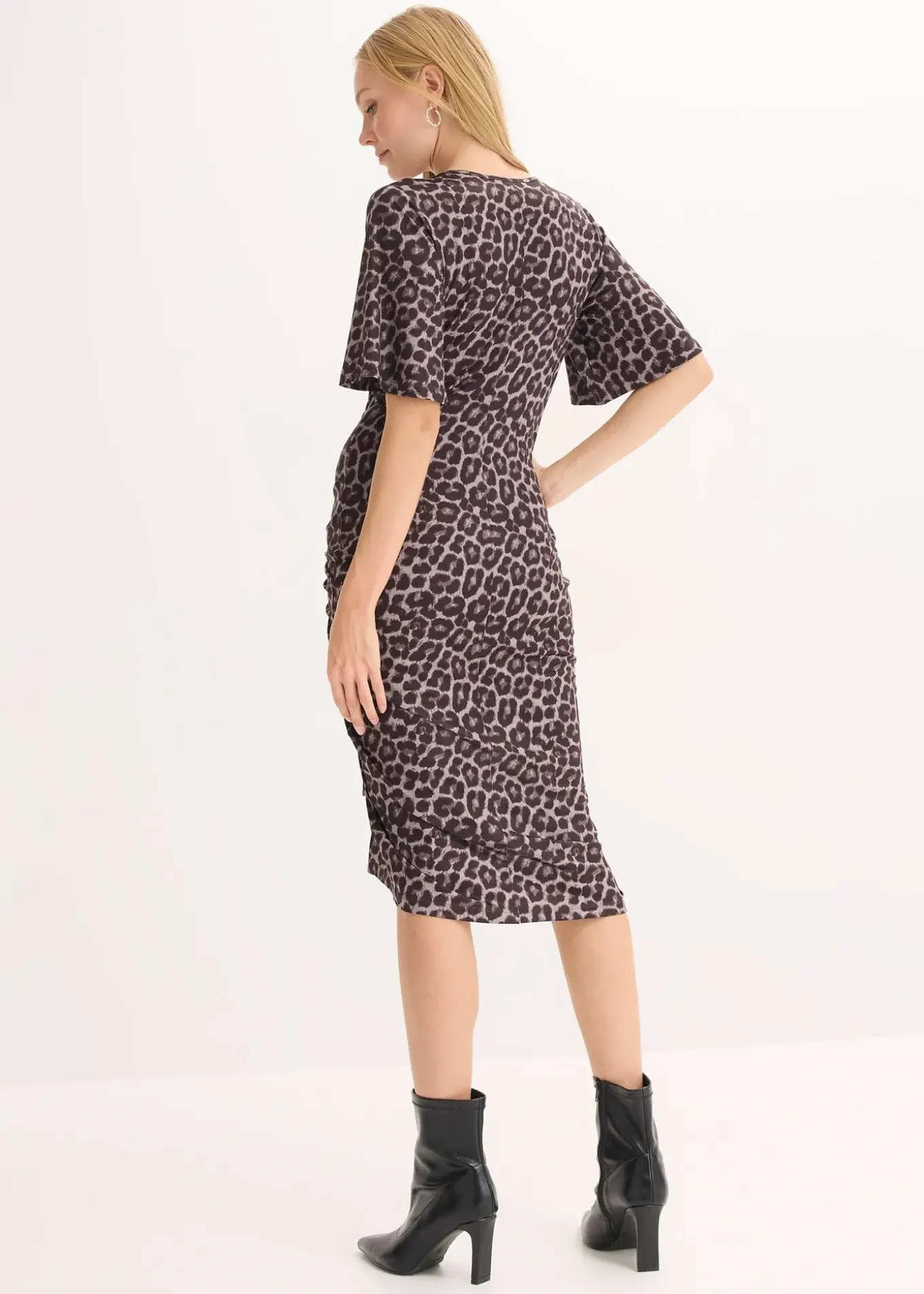 Robe midi près du corps