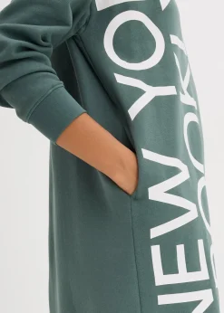 Robe oversize en molleton doux