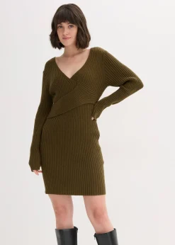 Robe pull en viscose majoritaire