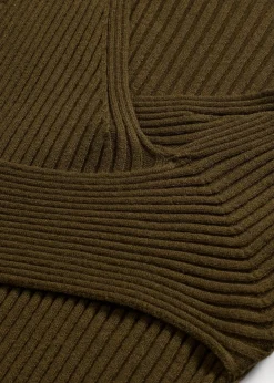 Robe pull en viscose majoritaire