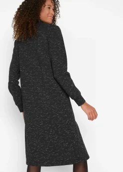 Robe sweat à col camionneur