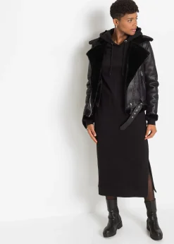 Robe sweat midi
