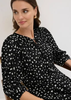 Robe trapèze en jersey