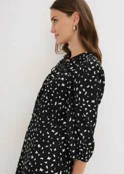 Robe trapèze en jersey