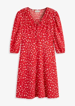 Robe trapèze en jersey