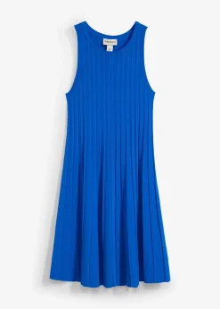 Robe trapèze en maille de viscose mélangée