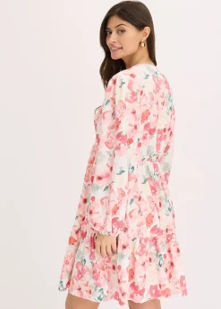 Robe tunique avec jupe évasée