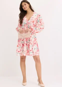Robe tunique avec jupe évasée