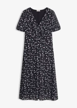 Robe évasée en jersey
