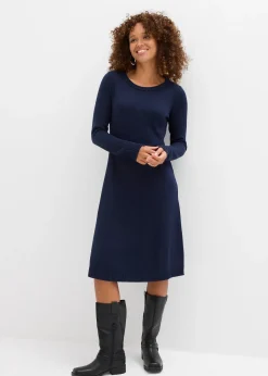 Robe évasée en maille