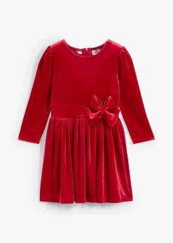 Robe évasée en velours